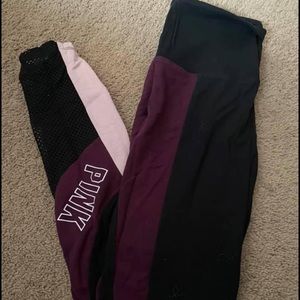 2/$15 Victoria Secret PINK Leggings